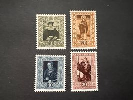Liechtenstein 1953 Nr. 255-258  **  (3143)