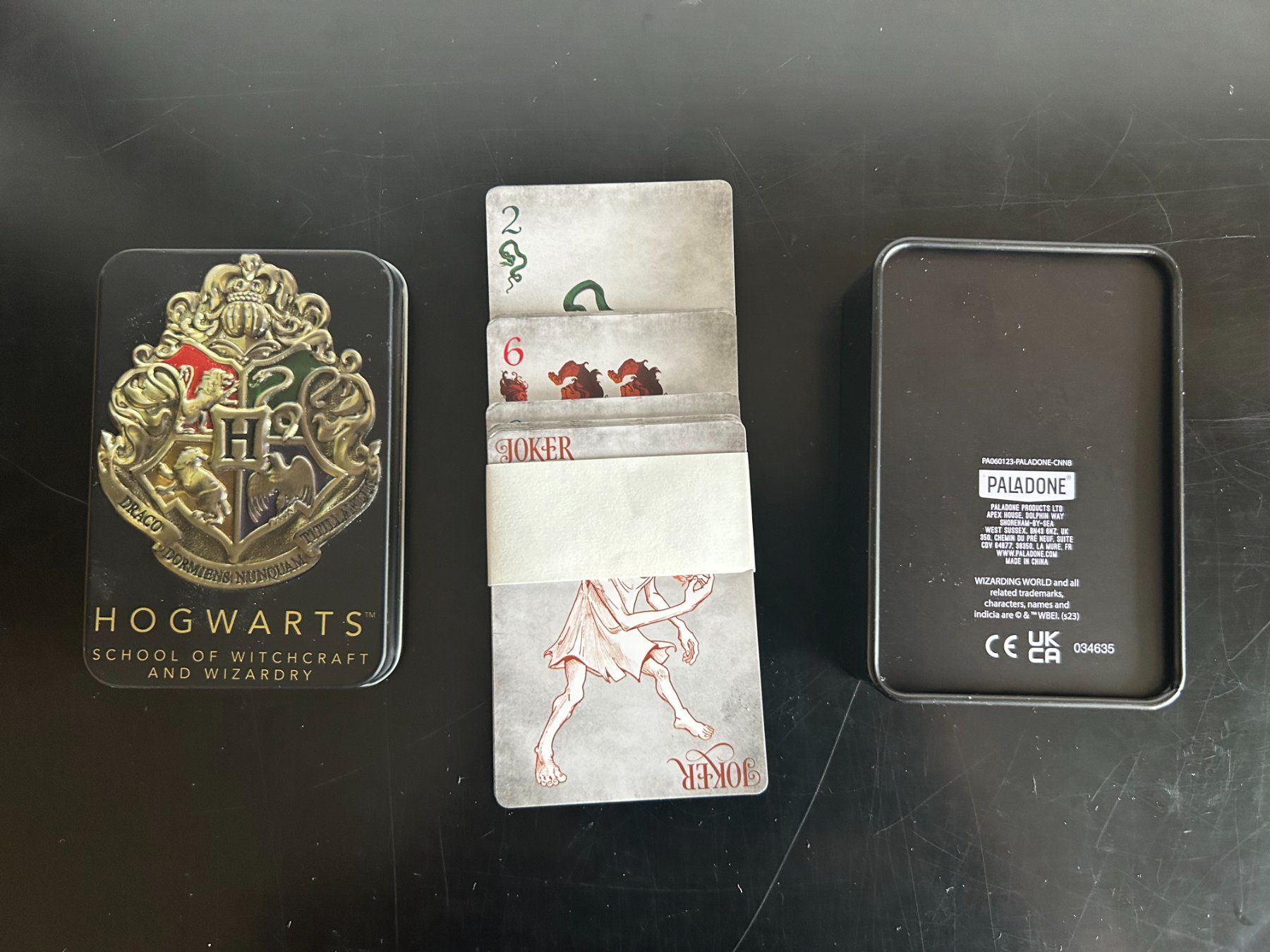 Spiele: Harry Potter - Spielkarten - Playing Cards - Hogwarts – Neu und originalverpackt aus Biberstein von Lou13lou 3