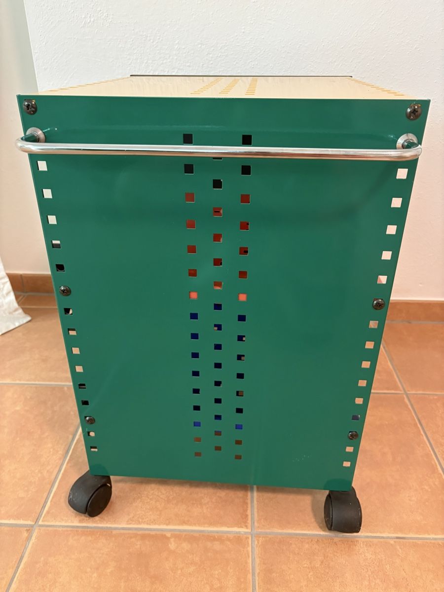 Valigie & Borse: Rollcontainer / Beistelltisch auf Rollen – Usato da Basel venduto da Coscar 2
