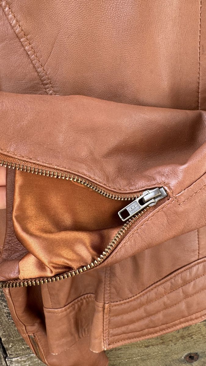 Nafnaf Giacche: Leder Jacke Naf Naf , gr.36 – Usato da Maschwanden venduto da yaster 3