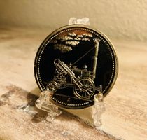 *Neusilber*  Medaille „TOESS“ der Nordost