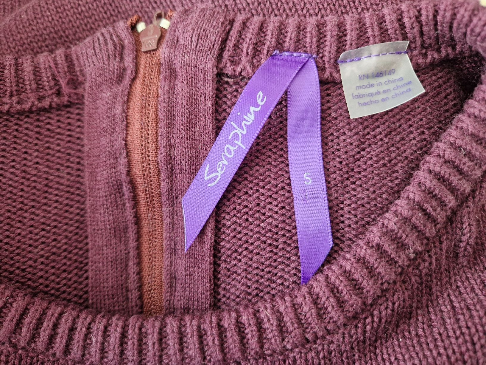 Maglioni & Felpe: Seraphine Umstands-Pullover in Strick, Grösse S – Usato da Niederrohrdorf venduto da Miripfiri 1