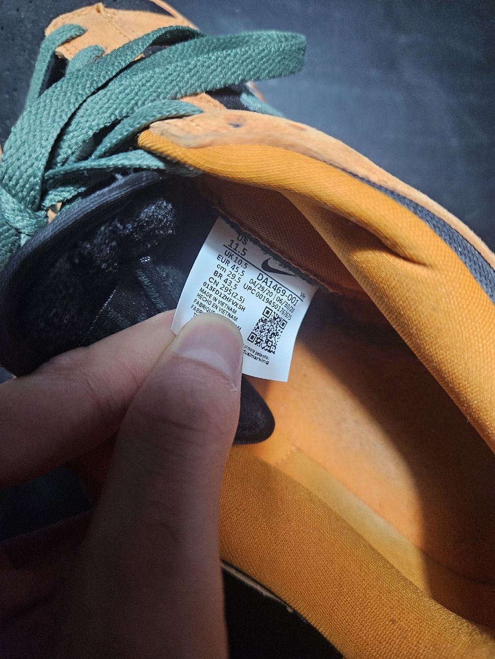 Nike Scarpe da uomo: Nike Dunk Low Ceramic, taille 44.5 (US 10.5) – Usato da Givisiez venduto da josepazandrea 4
