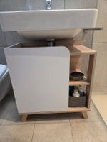 Under sink cabinet white wood 35 x 60 x 64cm