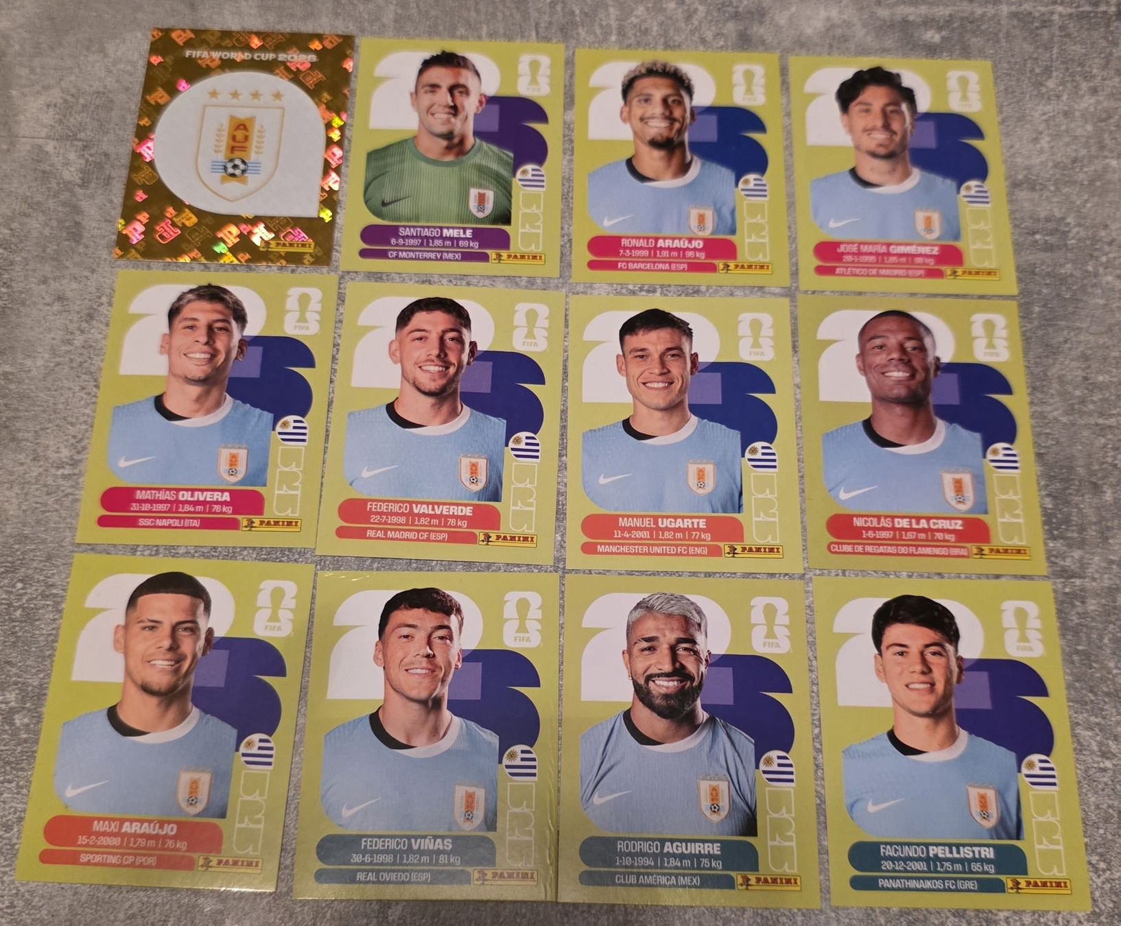 Panini Carte collezionabili: Panini WM 2026 Sticker: Uruguay – Usato da St. Gallen venduto da Shelly__x3