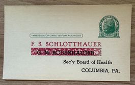 UNITED STATES OF AMERICA POSTAL CARD
