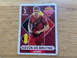 Kevin De Bruyne: Panini Extra Sticker Normal - WM 2022