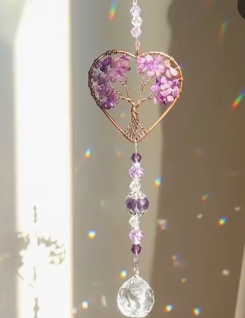 Tutte le decorazioni: Amethyst Sonnenfänger Lebensbaum NEU – Nuovo e nell'imballaggio originale da Frauenfeld venduto da AlphaCentauri369