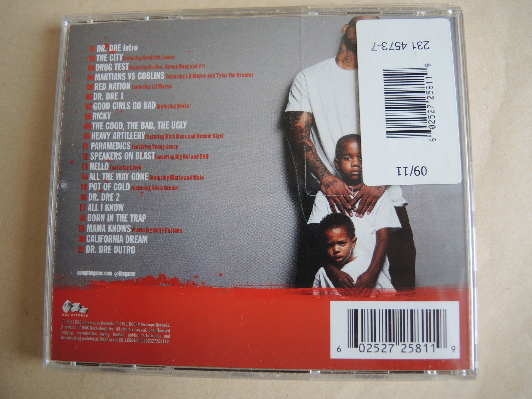 CDs: CD the game The Red Album – Gebraucht aus Rorschach von maeck8 2
