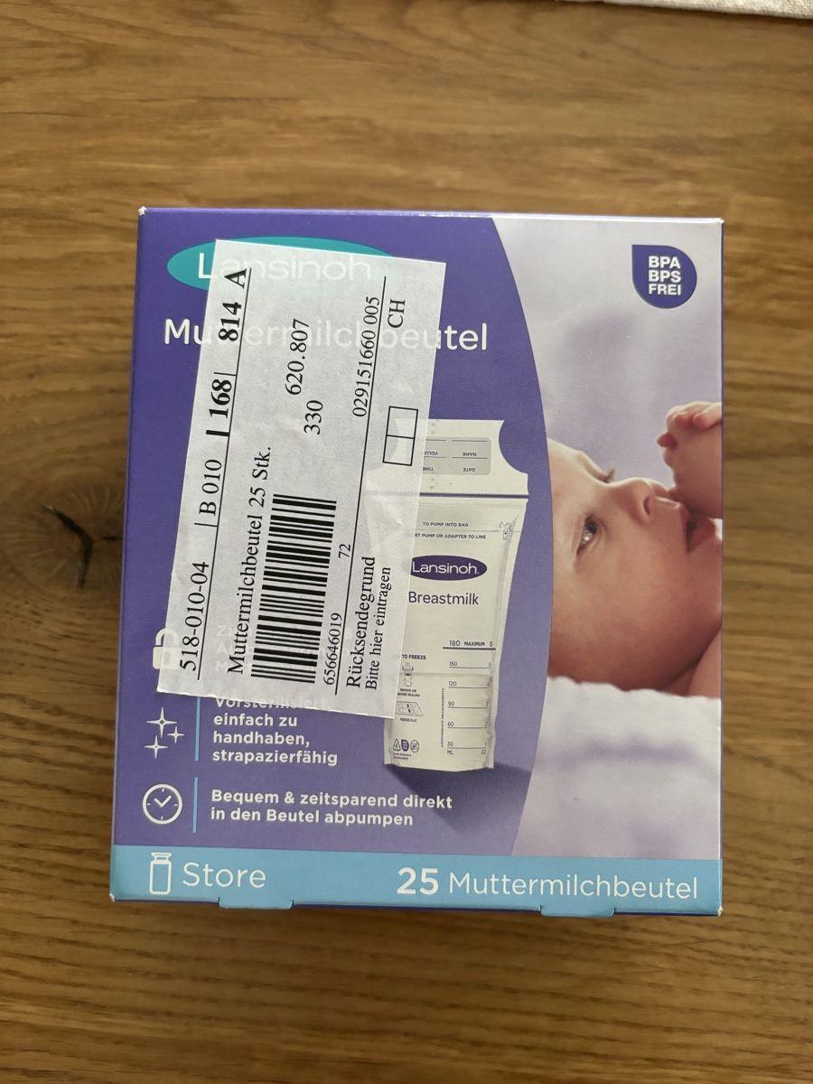 Lansinoh Accessori per l’allattamento: Milchpumpe inkl. Muttermilchbeutel – Nuovo (secondo la descrizione) da Muttenz venduto da Lucia18 2