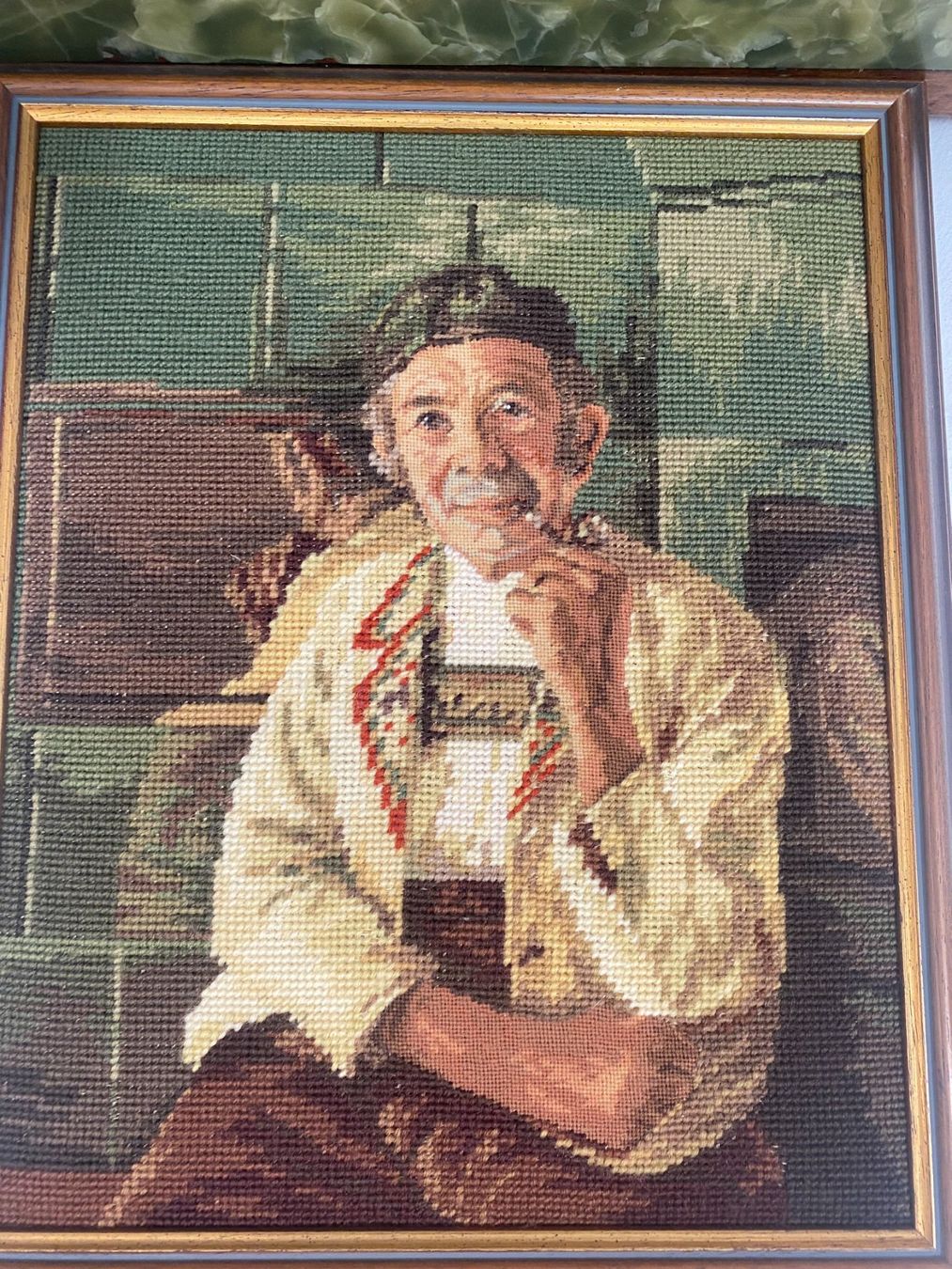 Dipinti: Appenzeller Bauer, Gobelinbild – Nuovo (secondo la descrizione) da St. Gallen venduto da Blin 1