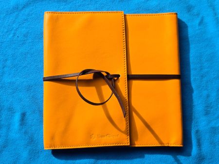 Pochette Veuve Clicquot orange