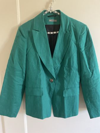Montego Blazer Leinen grösse 36 grün