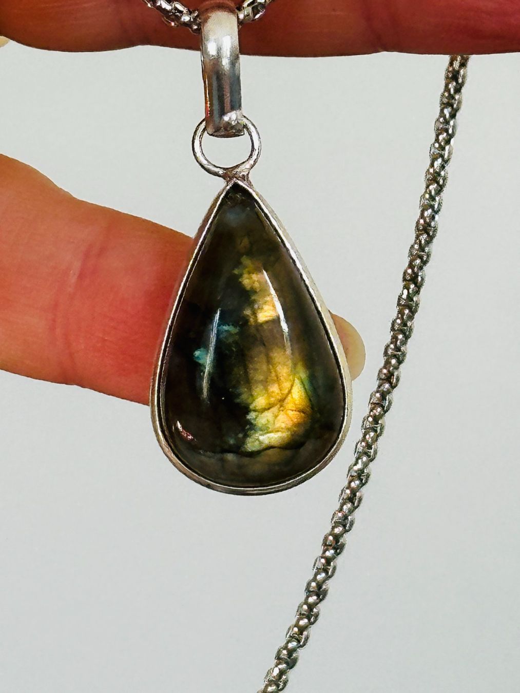 Catenine: Labradorite necklace – Nuovo e nell'imballaggio originale da Genève venduto da AGBERG 6