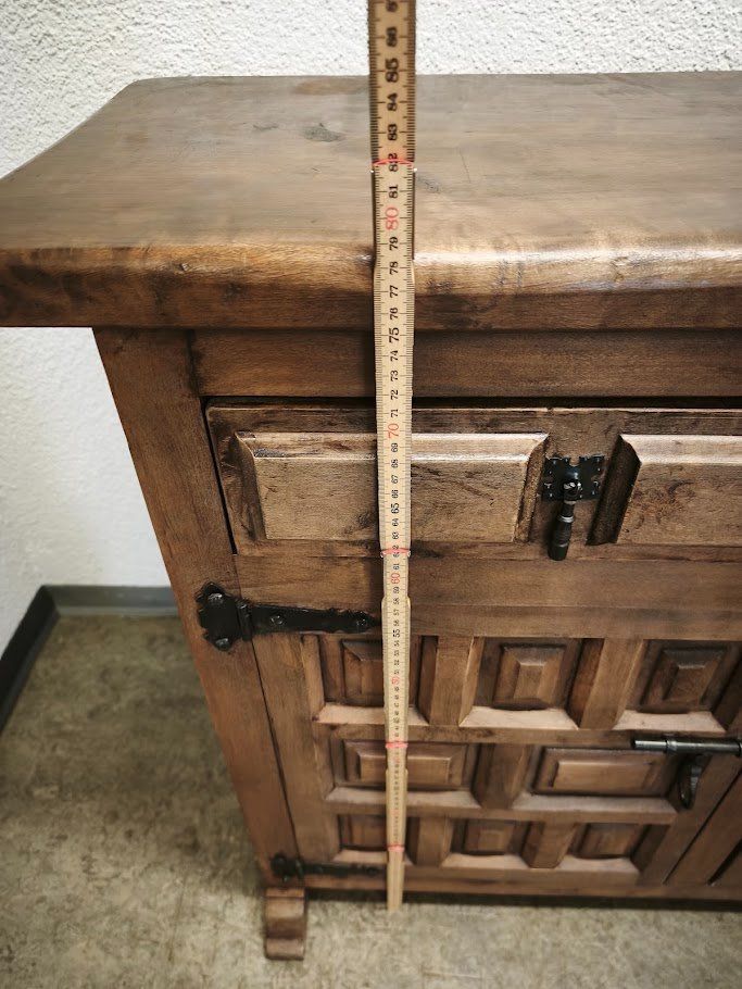 Commodes: Spanische Kommode Sideboard Eiche Massiv Holz Rustikal – D'occasion à Toffen par Immo-Erben 4