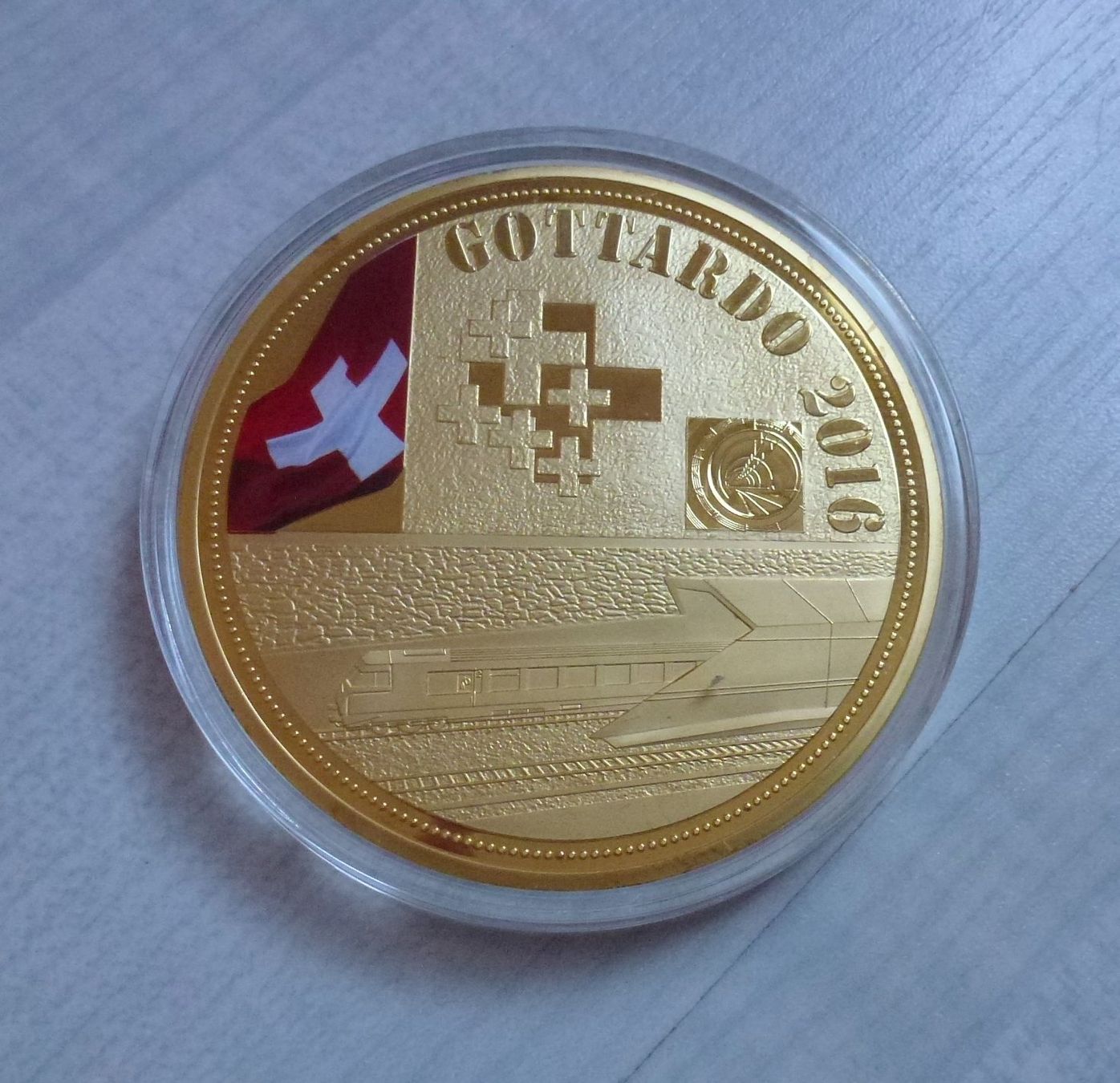 Médailles: Medaille ++ Mythos Gotthard - Gottardo 2016 – D'occasion à Walkringen par Casablanca777 1