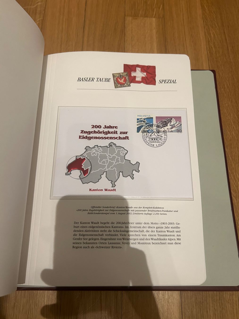 Tutti le monete: Briefmarkensammlung Basler Taube Schweiz – Nuovo (secondo la descrizione) da Melchnau venduto da Robilu6 2