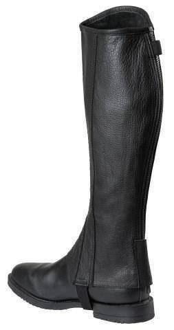 Stinchiere & Fasciature: Reit-Stiefelschaft Elasto /Chaps aus Leder – Nuovo e nell'imballaggio originale da St. Gallen venduto da schnaeppchen-preise 2