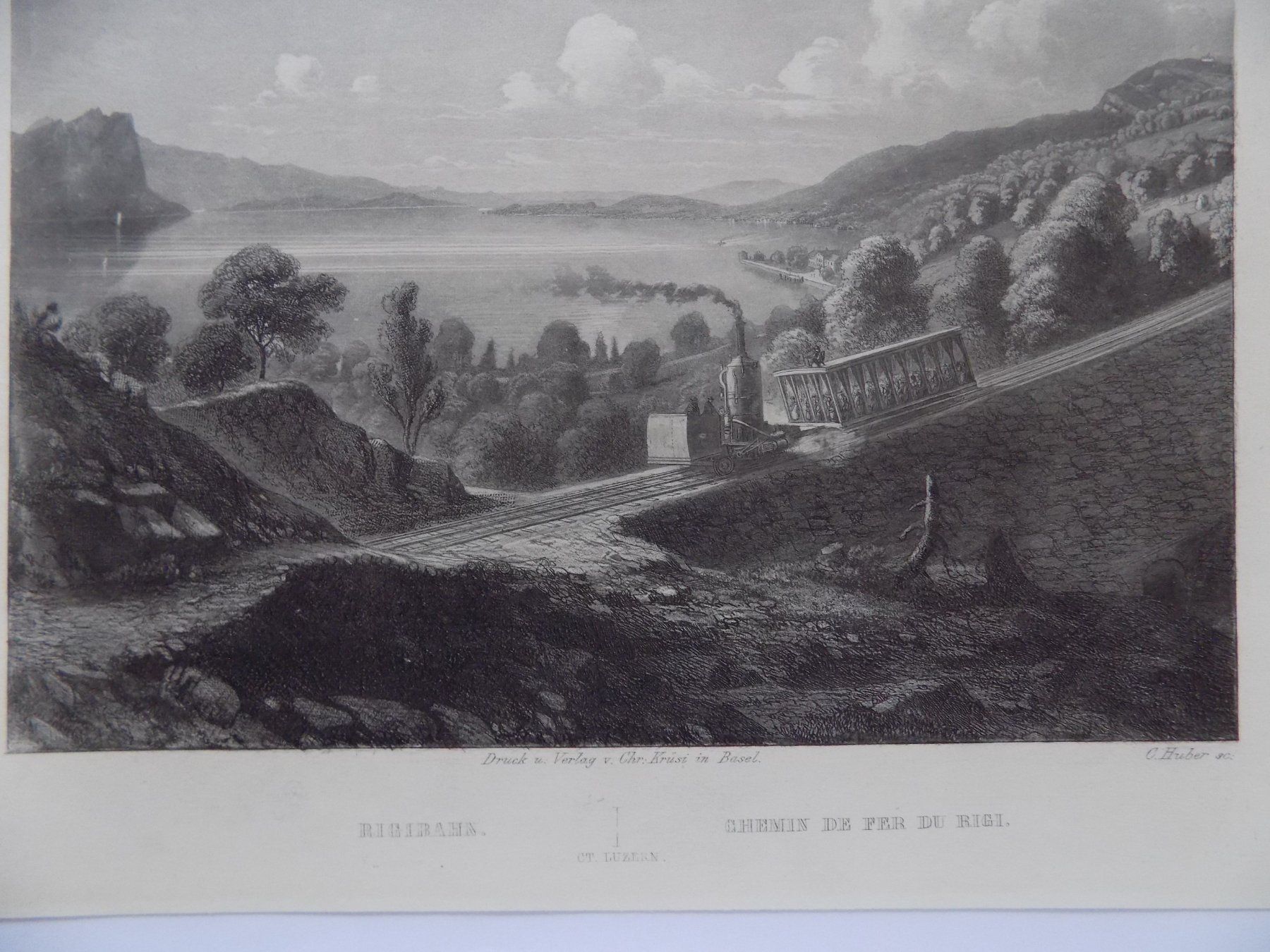 Gravures: Vitznau Rigibahn – D'occasion à Risch par Rischli15 1