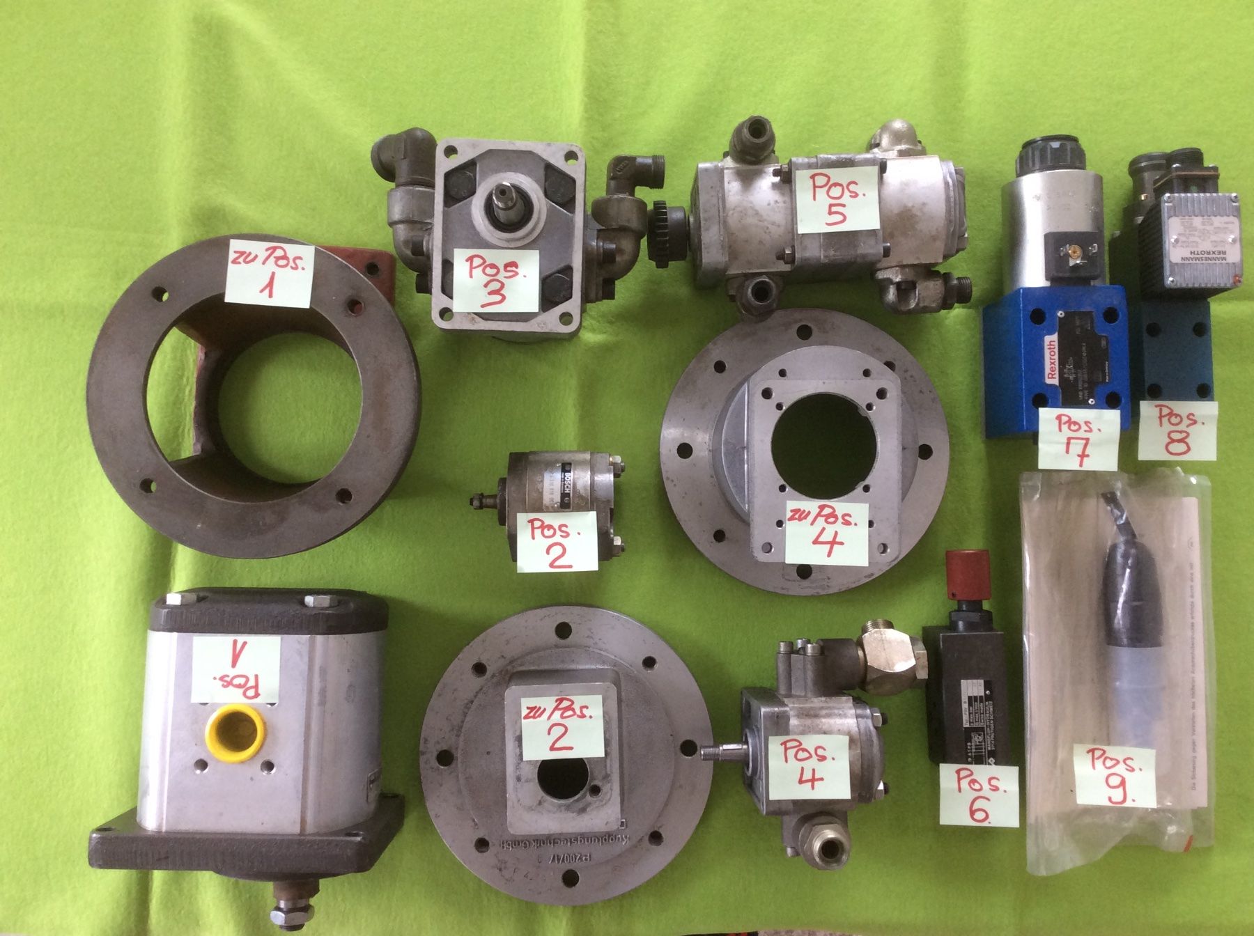 Metall- & Schlosserei Sonstiges: Diverse Hydraulik-Komponenten – Gebraucht aus Lyss von  2