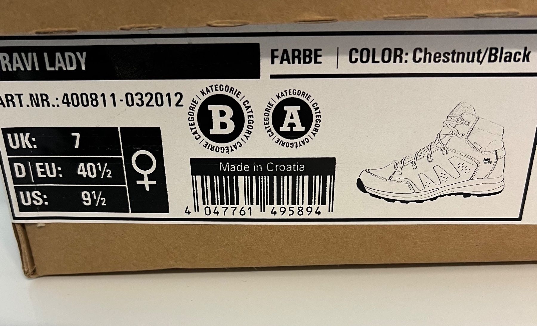Hanwag Damenschuhe: Wanderschuhe von Hanwag – Neu und originalverpackt aus Wetzikon ZH von Nakari11 4