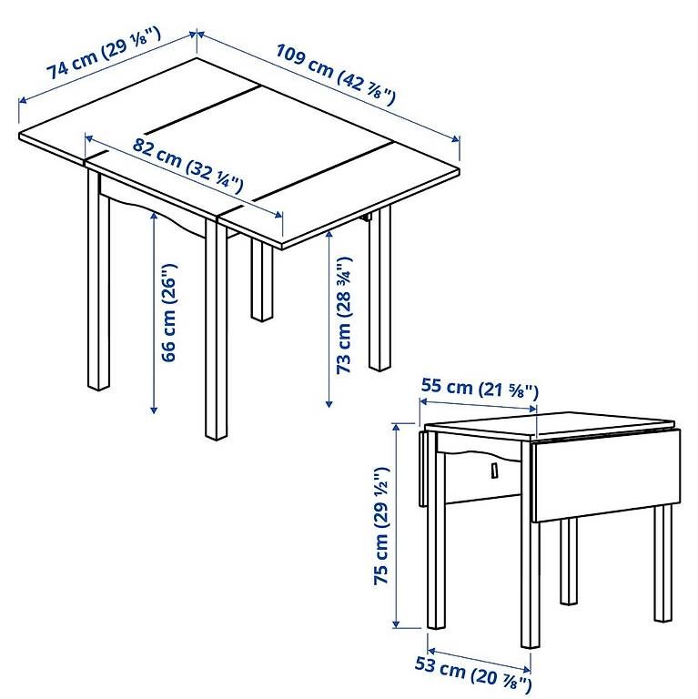 Ikea Tische: Klapptisch Grau – Gebraucht aus Grellingen von Patriciagp 1