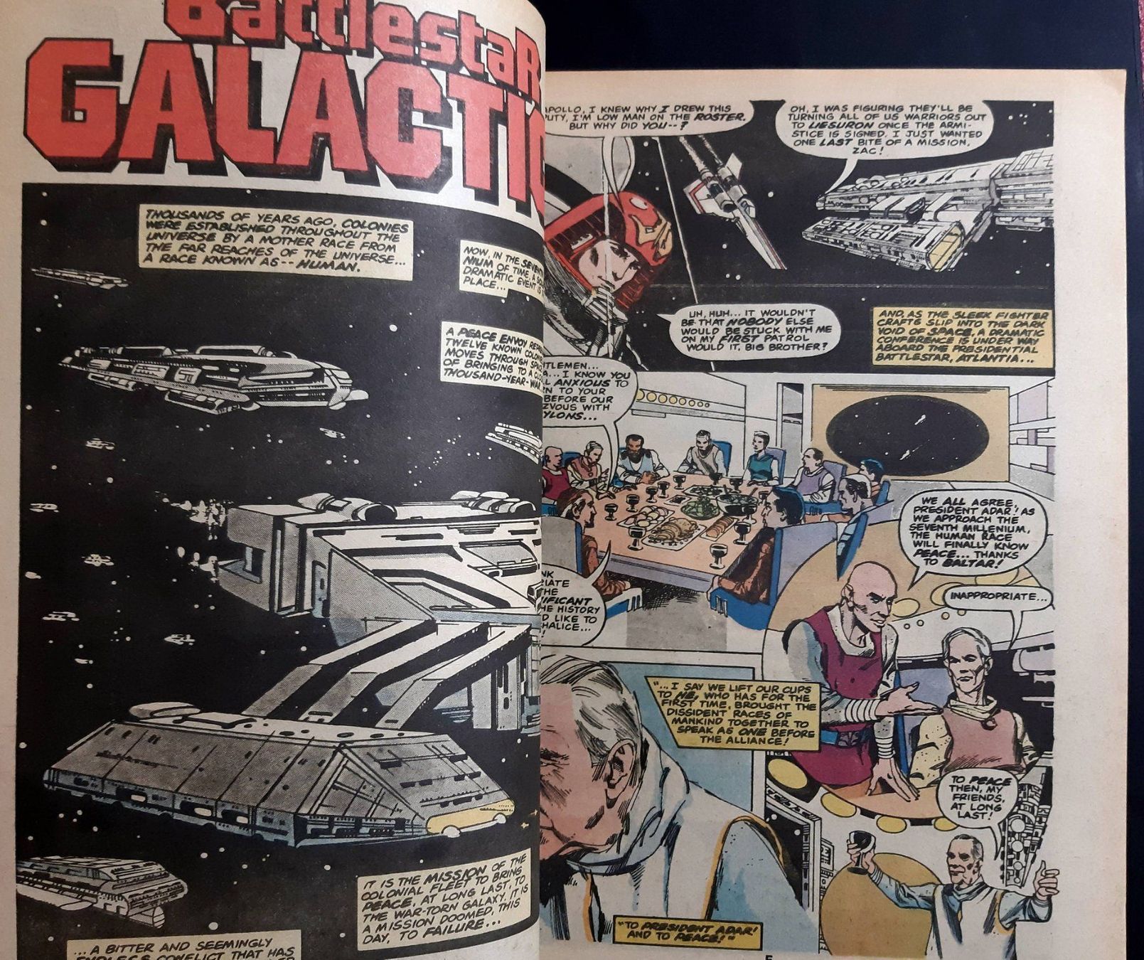 Fumetti: BATTLESTAR GALACTICA MARVEL SUPER SPECIAL #8 TREASURY SIZE‪ – Usato da Lugano venduto da YouWantUS 2