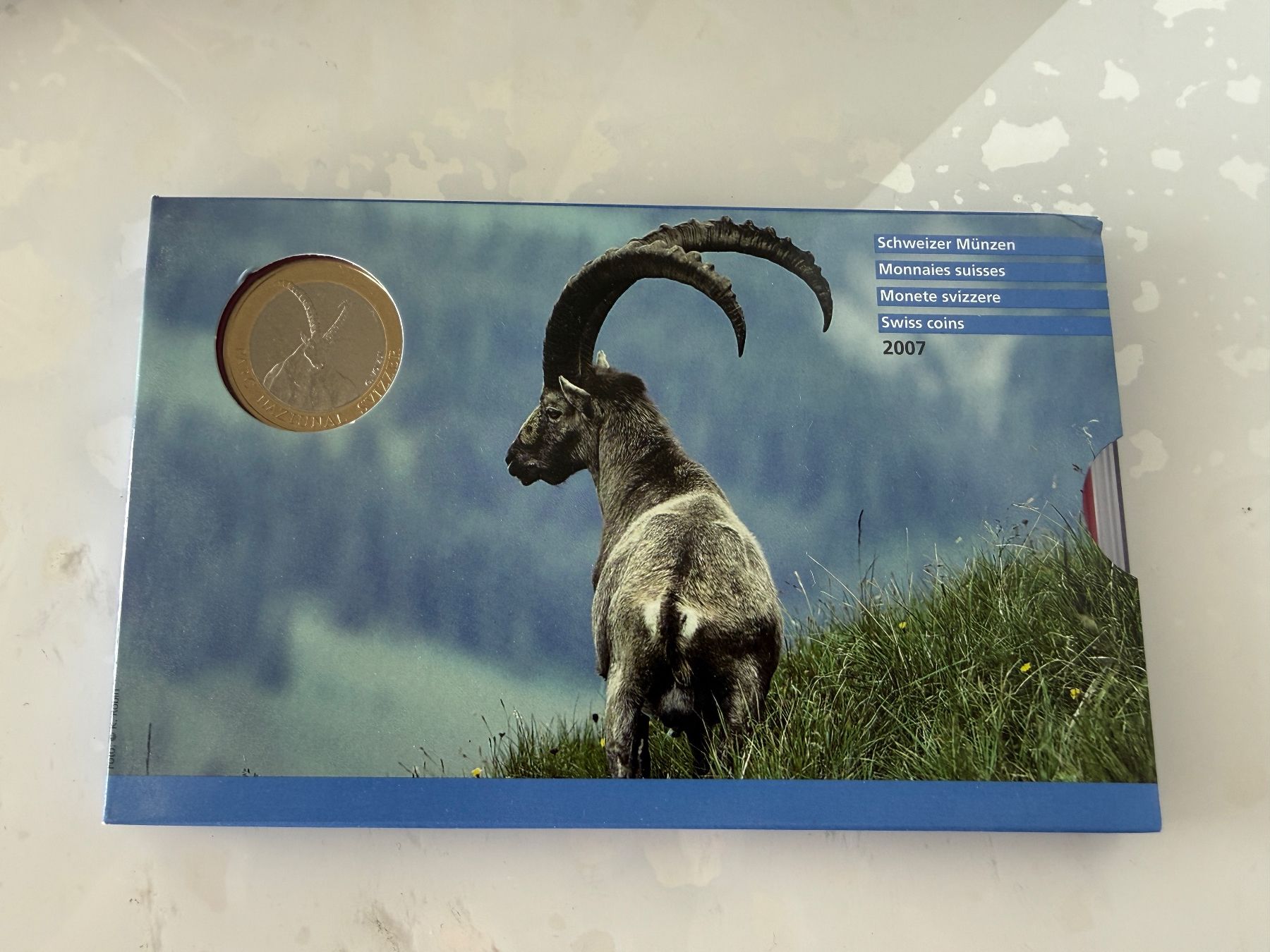 Tutti le monete: Schweizer Münzsatz 2007  Stempelglanz – Nuovo (secondo la descrizione) da Wallisellen venduto da SWISS_SILVER1