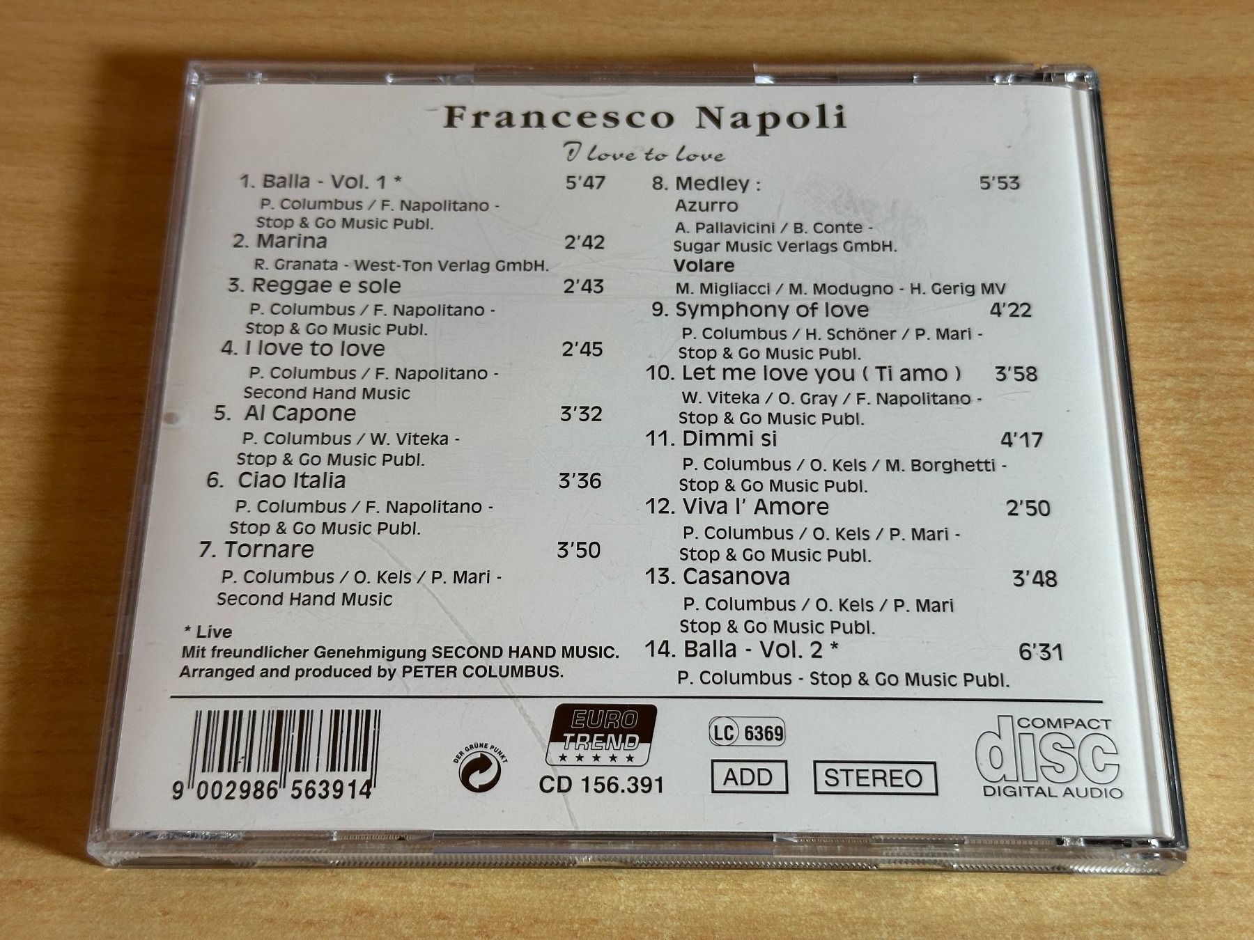 CDs: Ciao Amore - Hits aus Italien - 3 CD – D'occasion à Rikon im Tösstal par Alpenmutz 3