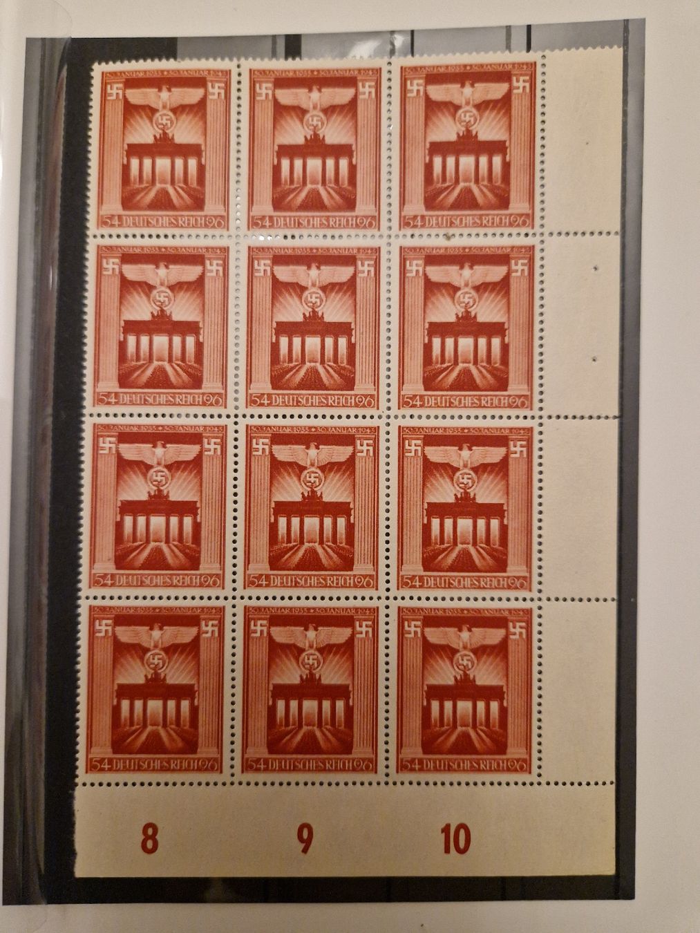 Tous les timbres: Deutsches Reich Briefmarken postfrisch – Neuf (Voir description) à St. Gallen par Enrico_SG