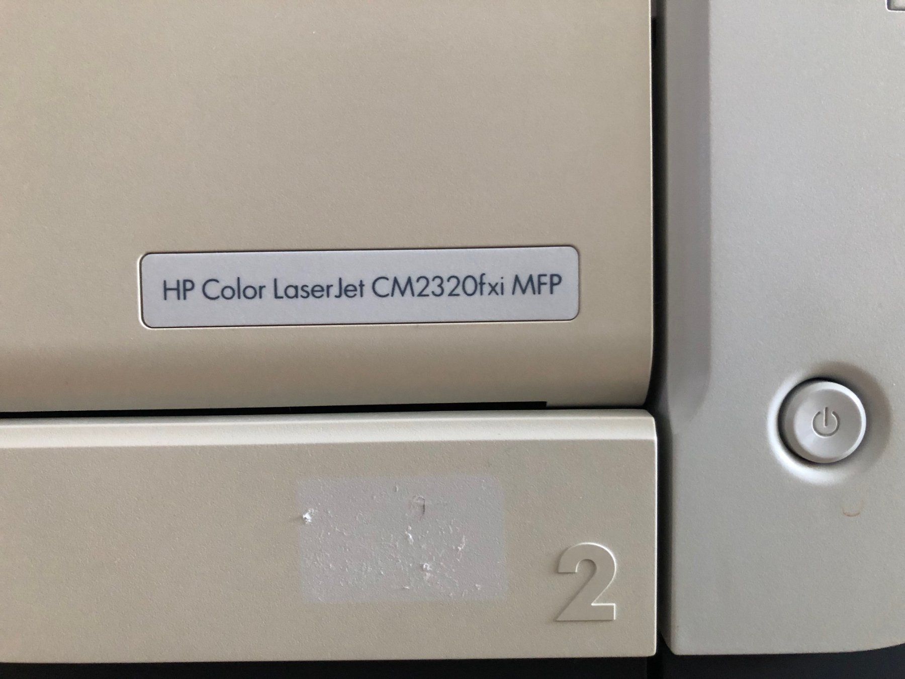 Hewlett Packard Drucker: HP Color Laser Jet CM2320f – Gebraucht aus Rüschlikon von chschwe 1