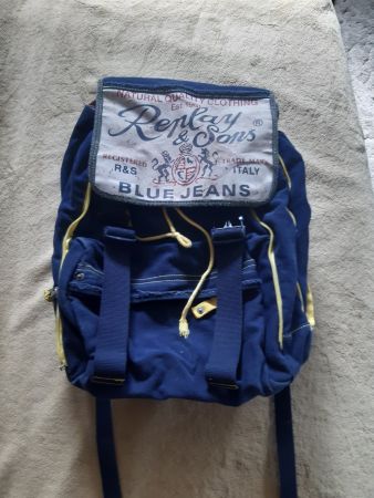 Sac à dos/Cartable - Marque REPLAY - Bleu - Neuf 🍀