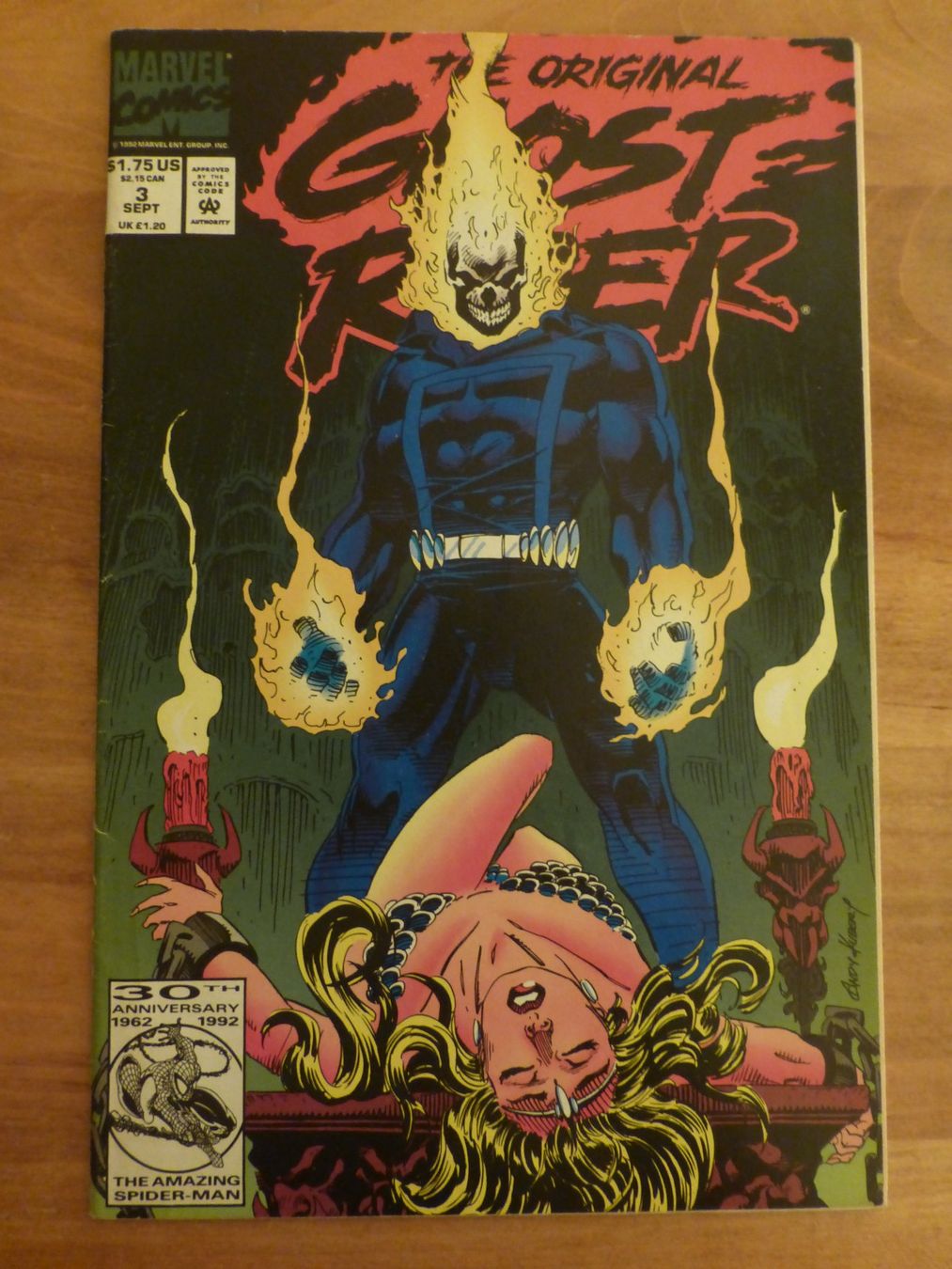 Comics: The original Ghost Rider Nr.3 Marvel Comics 1992 – Gebraucht aus Zumikon von psisound