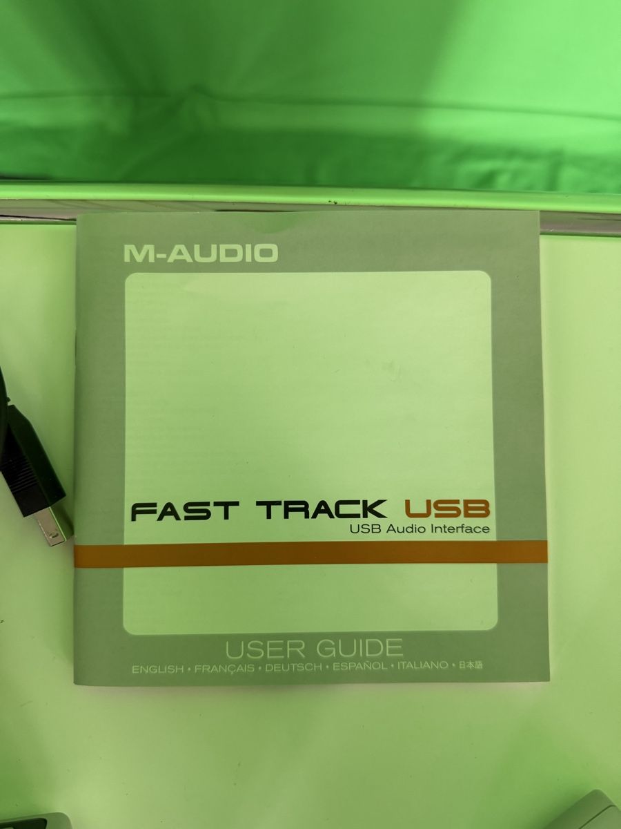 Musikinstrumente: M-Audio Fast Track USB Audio Interface gut erhalten – Gebraucht aus Nänikon von macqua 5