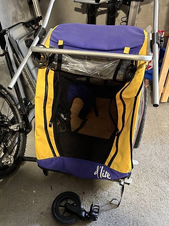 Burley Anhänger: Remorque double pour vélo Burley – Gebraucht aus Salavaux von almonda 1