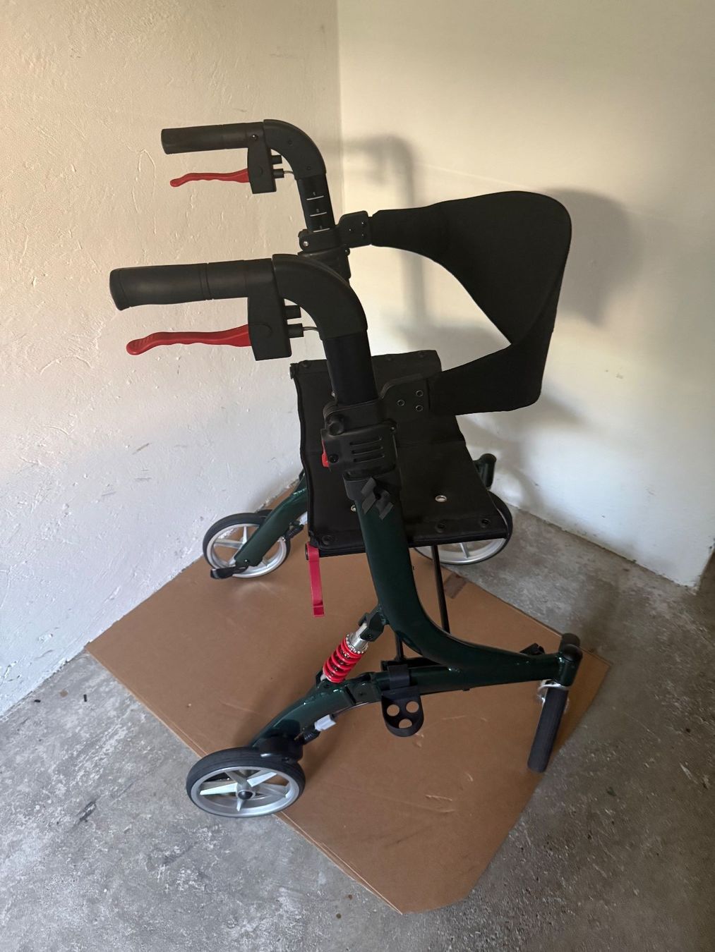 Ausili per la deambulazione: Rollator Spring L jadegrün – Usato da Zürich venduto da raf5rif 2