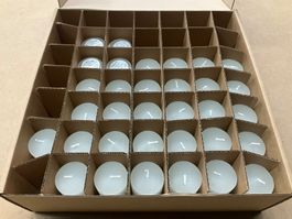 839 Posten Raureifkerzen Ø=5cm H=9cm aus Liquidation
