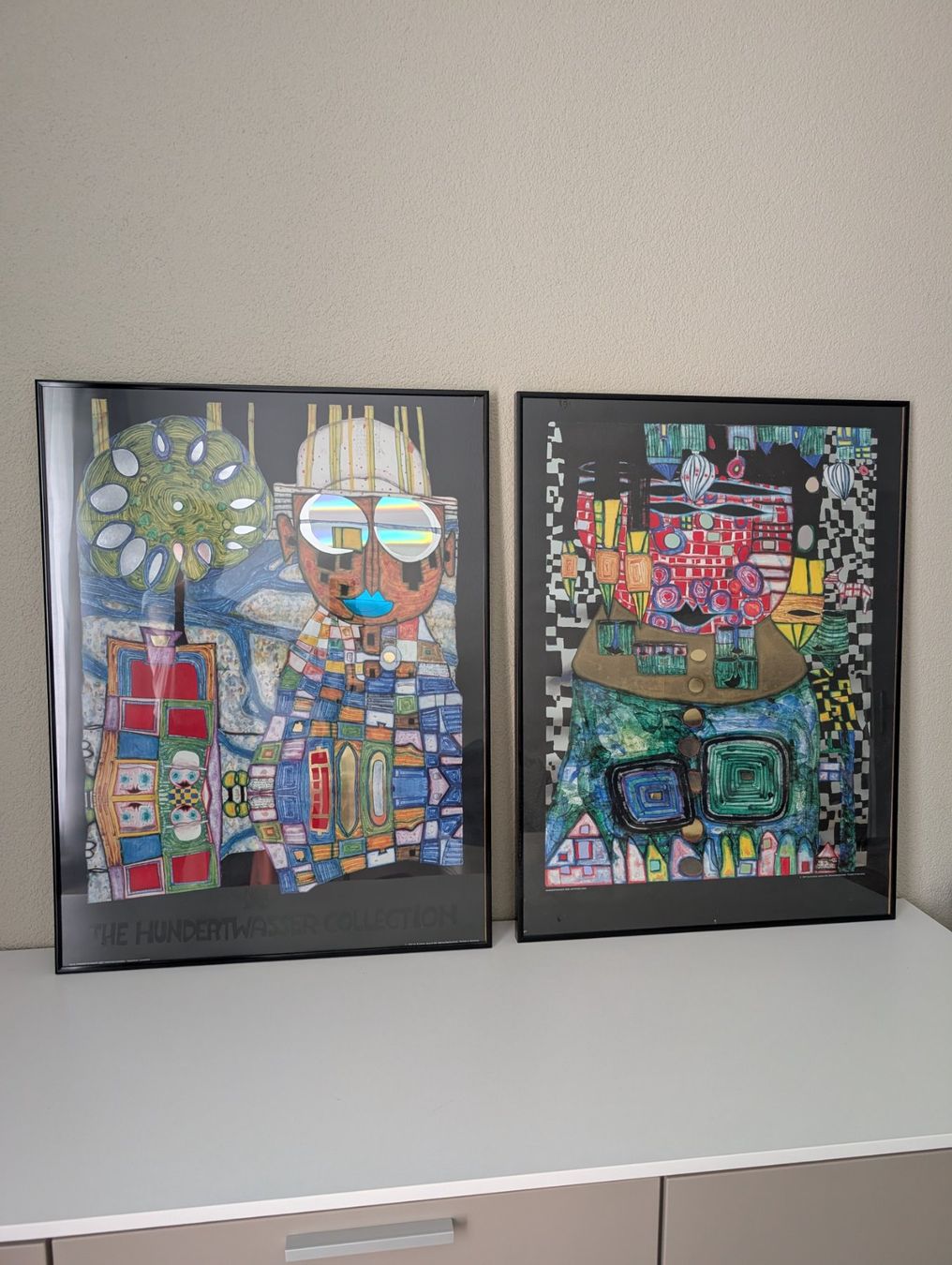Posters & Illustrations: Hundertwasser, 2 Bilder – D'occasion à Baden par Lotus033