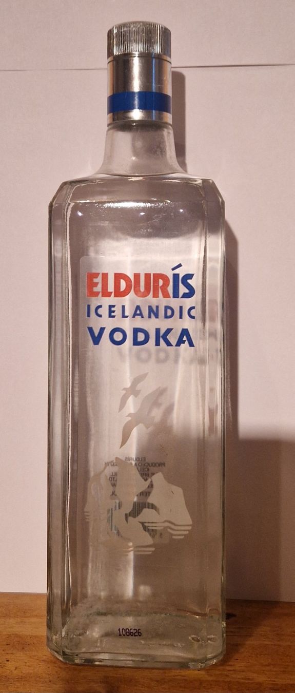 Bevande alcoliche: Elduris Icelandic Vodka 100cl 37.5 %Vol. – Nuovo e nell'imballaggio originale da St. Gallen venduto da Swissman69