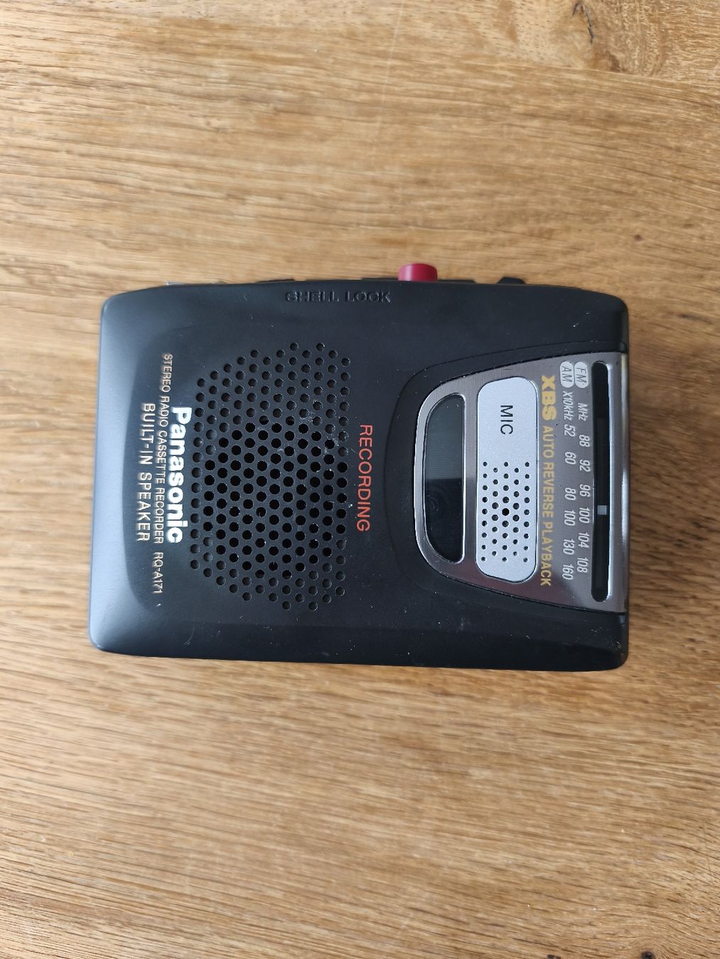 Tragbarer Mediaplayer: Panasonic RQ-407!1 Kassettenrecorder – Defekt aus Horn von Tiburon7