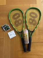 Speedminton S80 Set mit 2 Schlägern, Zubehör & Tasche