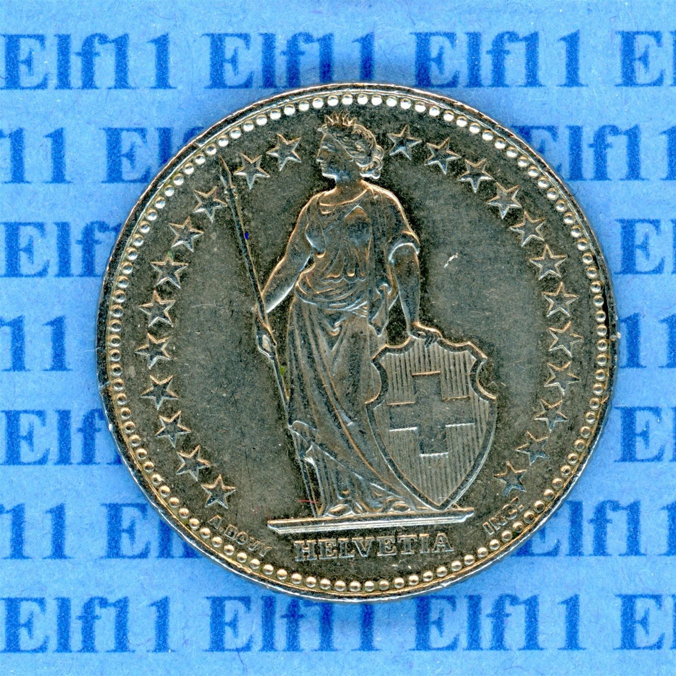 Tutti le monete: CHF___2.00 2005 -vz 2 Franken – Usato da Widnau venduto da Elf11 1