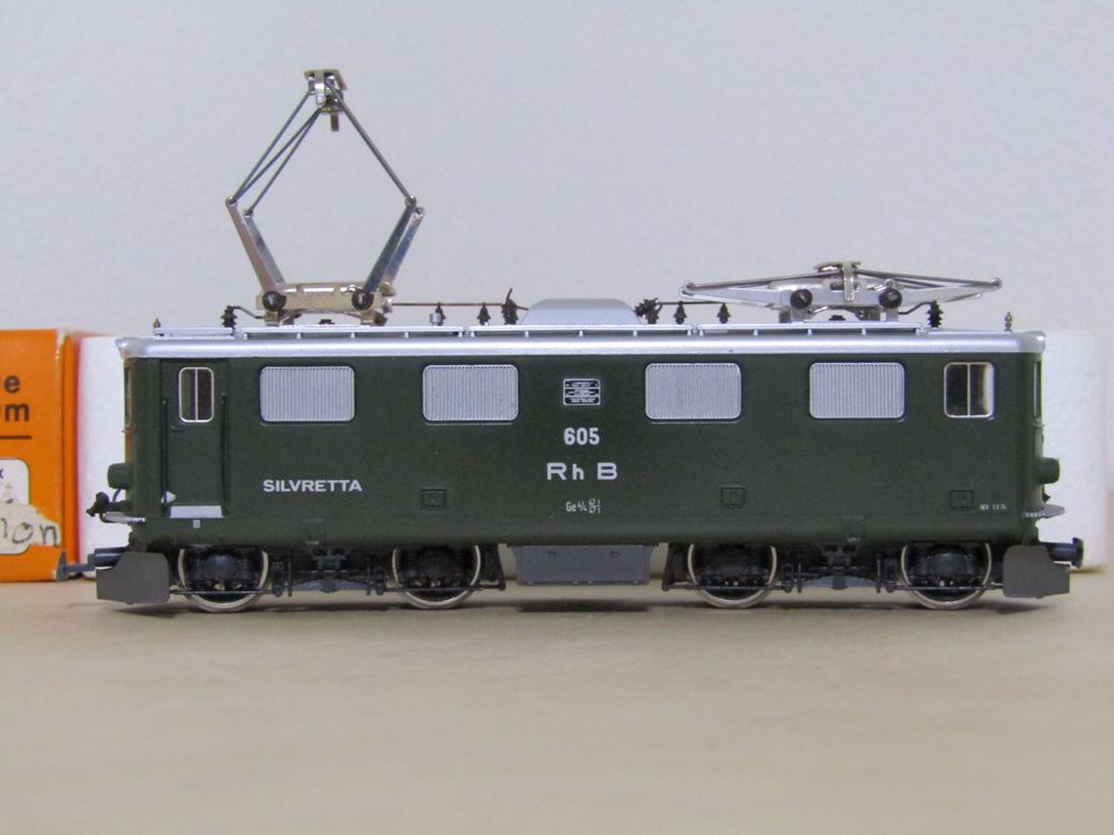 Bemo Modelleisenbahnen: Bemo Ge 4/4 I grün 605 digital – Gebraucht aus Lalden von Peschere 2