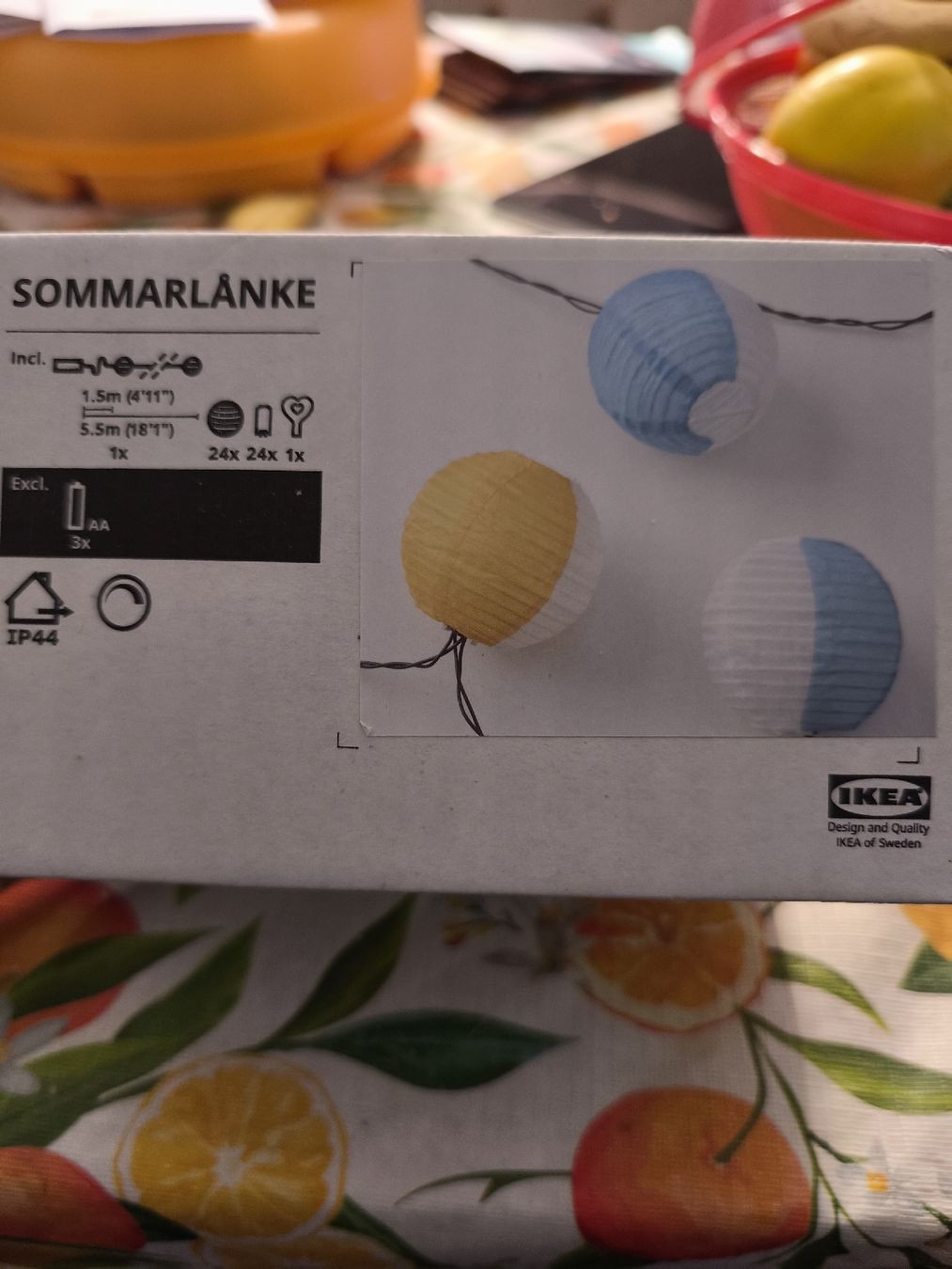 Ikea Lampadari & plafoniere: Ikea Deko Lampe Batterie Betrieben. – Nuovo e nell'imballaggio originale da Busswil BE venduto da 09p_95qg 2