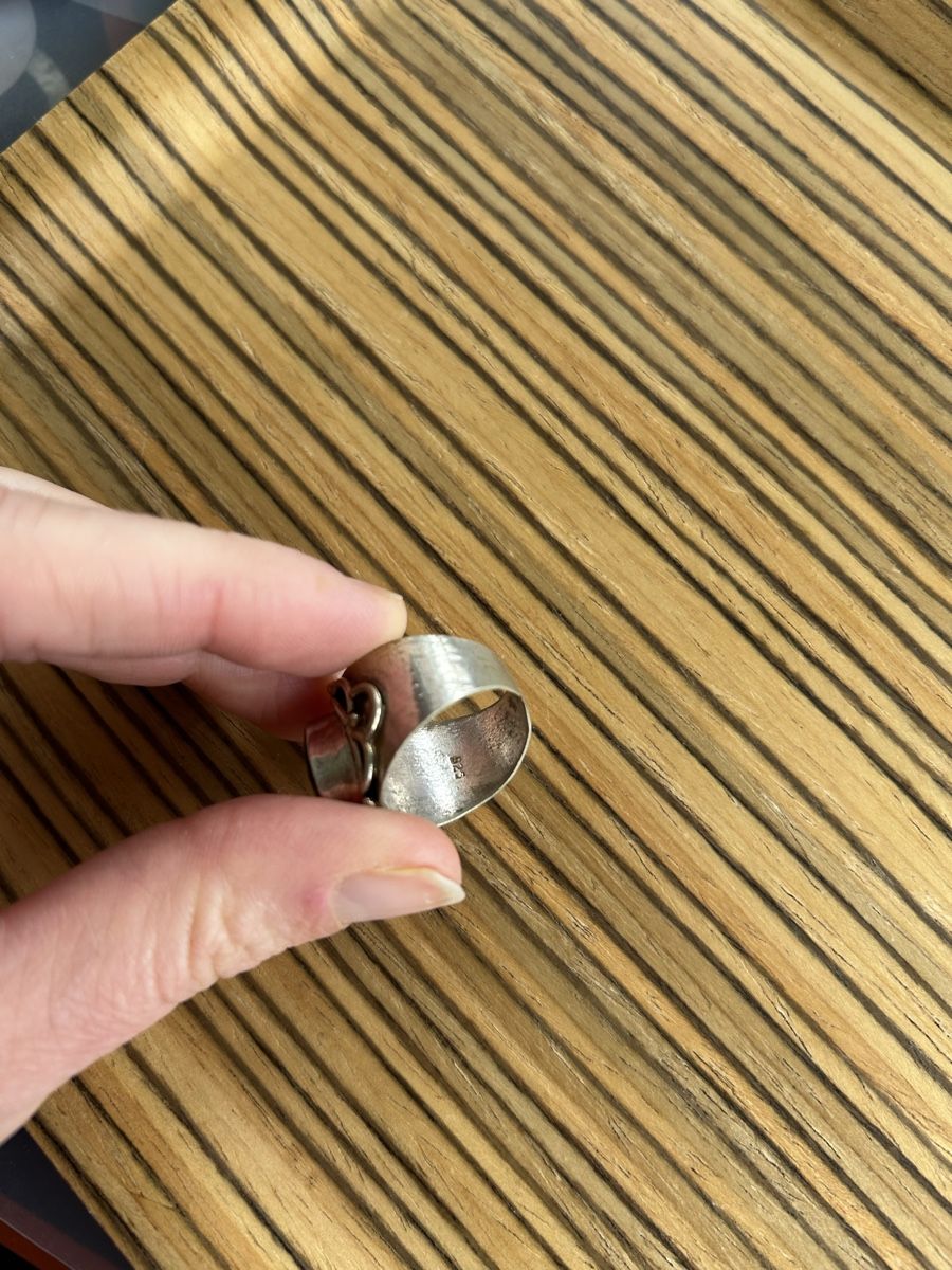 Anelli: Ring Silber mit Smaragd – Usato da Birsfelden venduto da Exclusivity 3