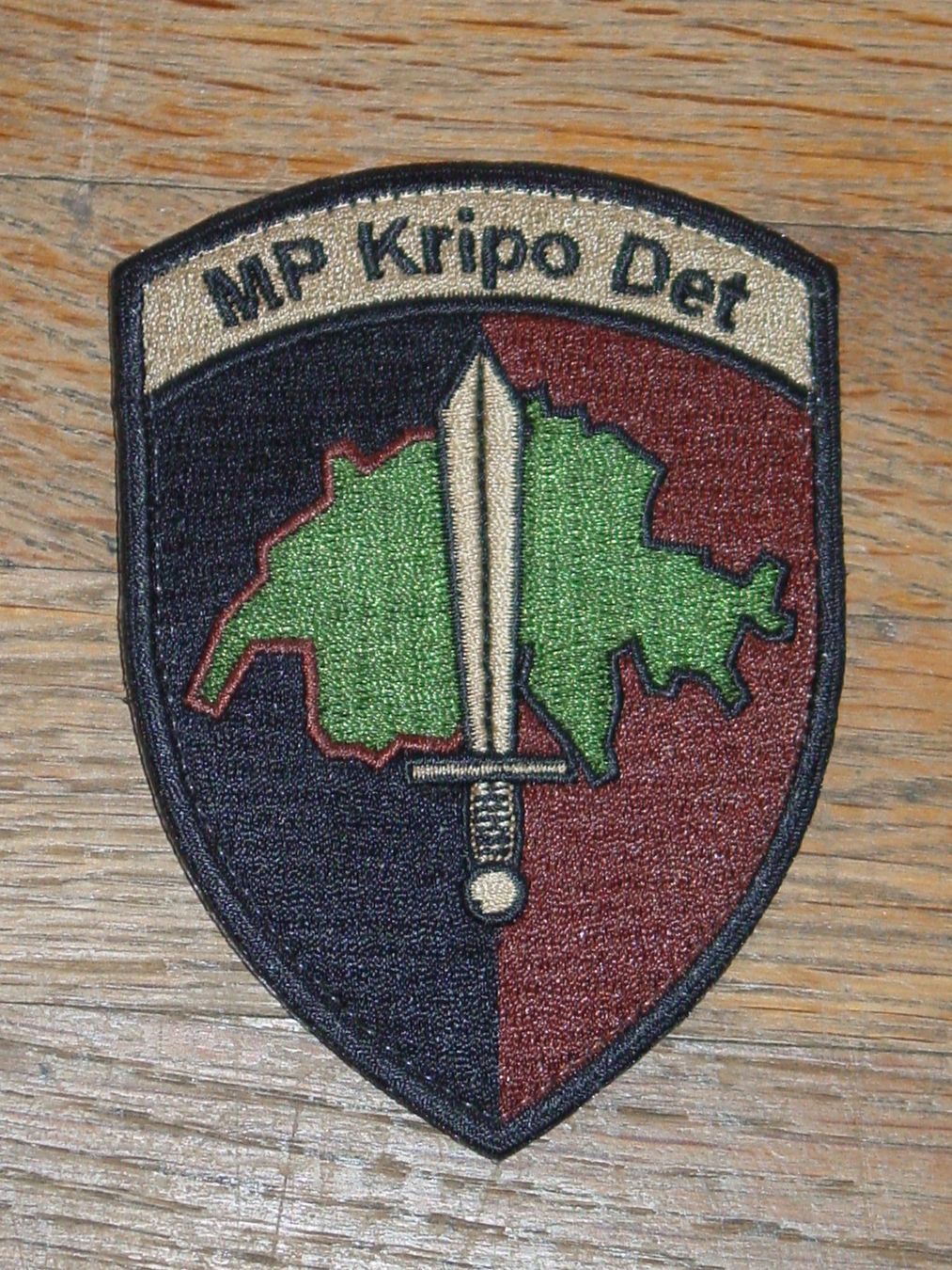 Schweizer Armee Placchette & Badge: mp militärpolizei Kripo Det – Nuovo (secondo la descrizione) da Ursenbach venduto da shopverte