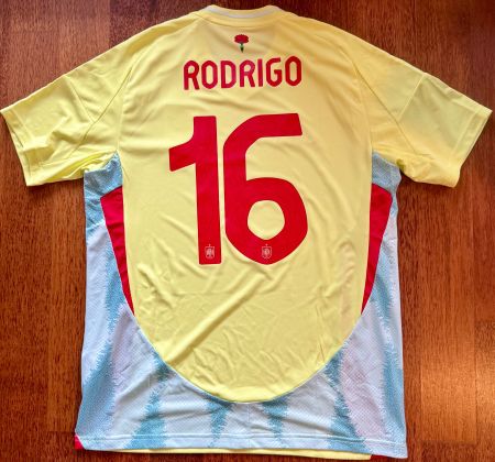 Spanien away Shirt Rodrigo - Saison 2024/25