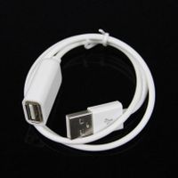 Câble de rallonge USB 100cm blanc