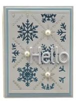 Stanzschablone Nr. 991, Weihnachten, Sterne(Sizzix geeignet)