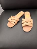 ZARA beige Sandalen Schläppchen 40 top ab 1.- CHF SALE